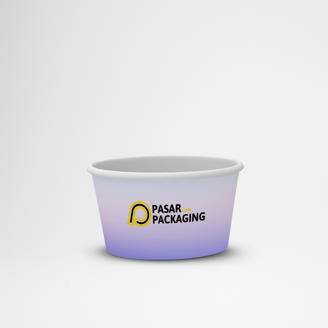 5oz Ice Cream Paper Cup - Printed - Pasar Packaging