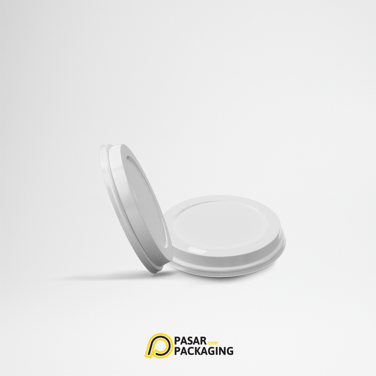 8oz White Hot Lid Paper Cup - Pasar Packaging