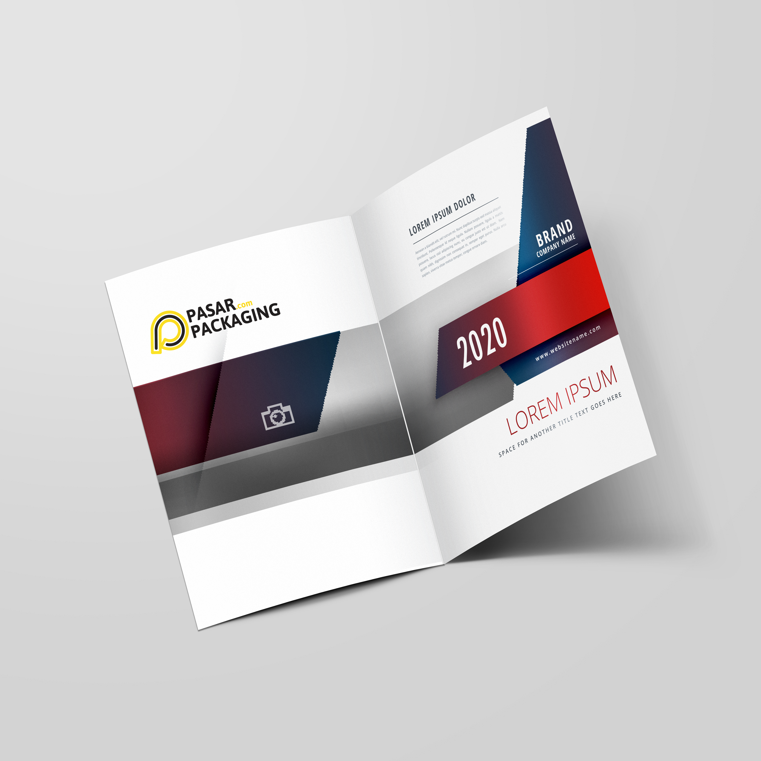 Carton Card Bi-Fold - Pasar Packaging