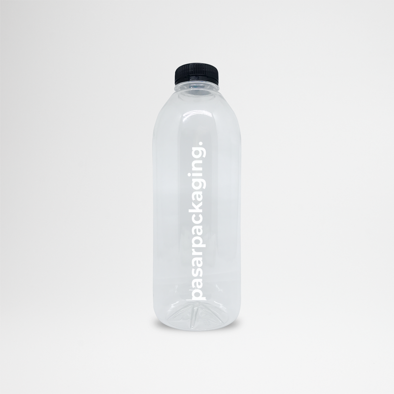 1000ml PET Bottle - Sablon - Pasar Packaging