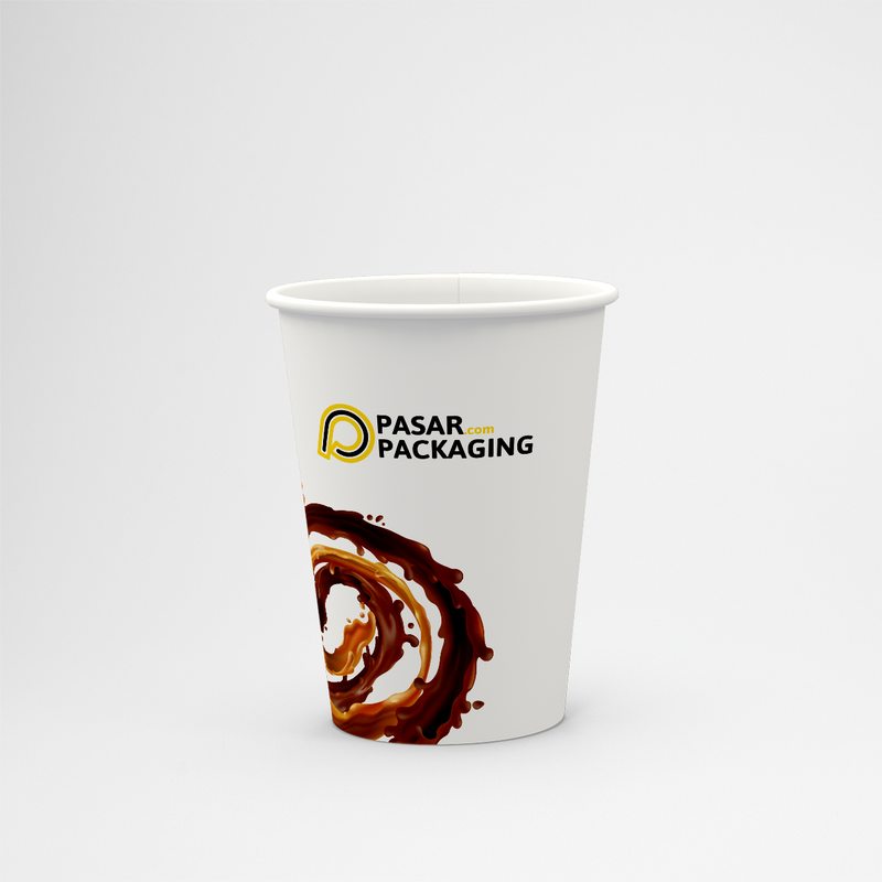 16oz Hot Paper Cup - Printed - Pasar Packaging