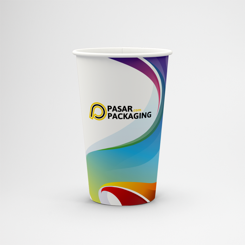 22oz Cold Paper Cup - Express - Pasar Packaging