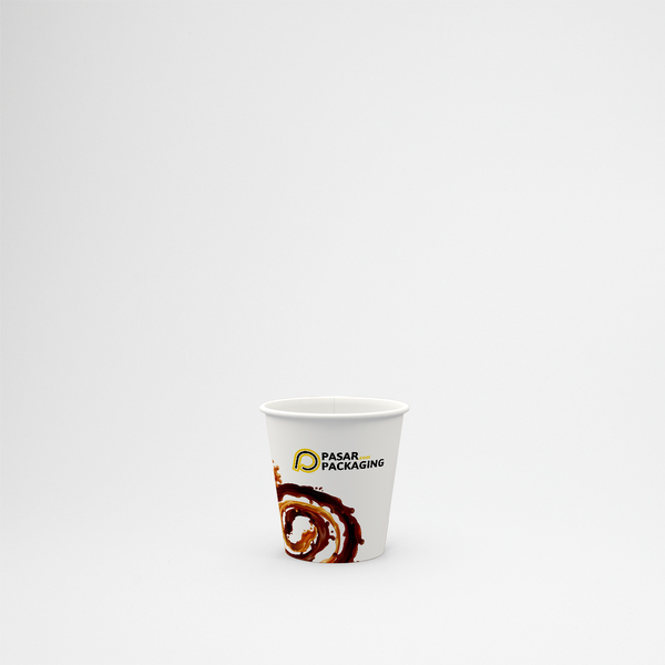 4oz Hot Paper Cup - Printed - Pasar Packaging