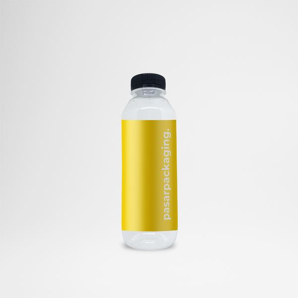 500ml PET Bottle + Sticker - Pasar Packaging