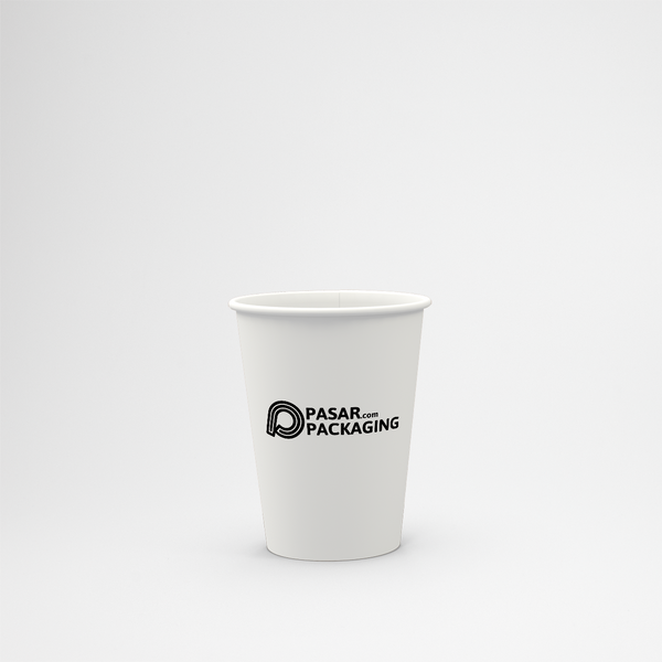 8oz Hot Paper Cup - Sablon - Pasar Packaging