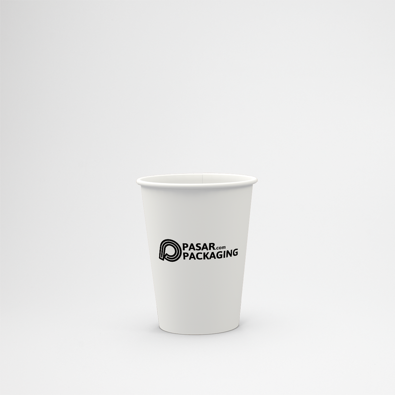 8oz Hot Paper Cup - Sablon - Pasar Packaging