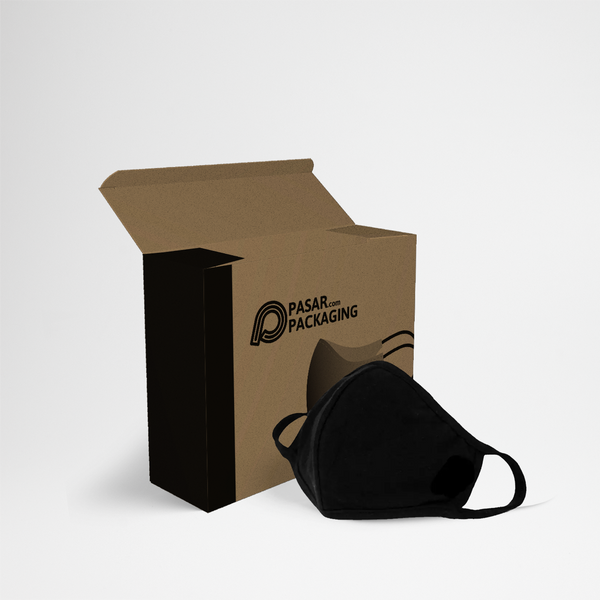 15x5x12 Earloop Mask Box - Printed - Pasar Packaging