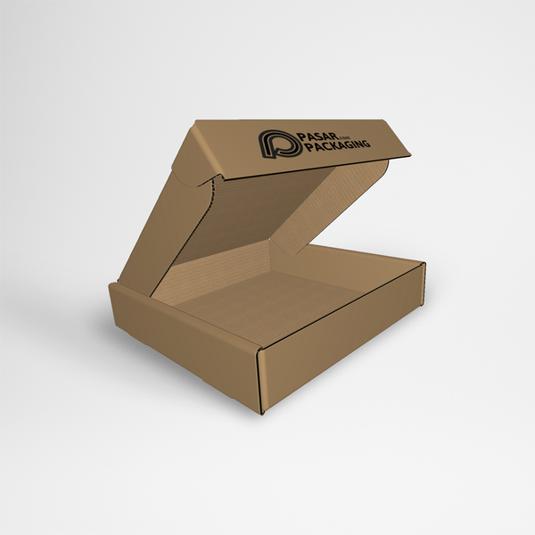 25x25x5 Tray Hinged Lid Box – Sablon - Pasar Packaging